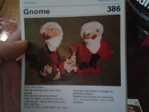 Felted toys - Gnomes