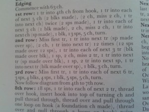 The Rosetta Stone for this is printed in the front of the book, phew.