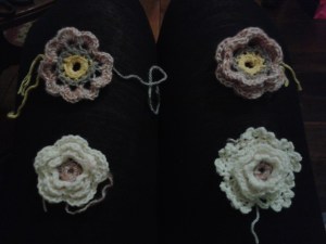 Another night I reverse engineered four versions of the same flower from a Pinterest image (it's working!)