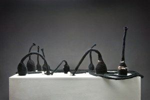 kelly marie mcewan crochet sculpture installation