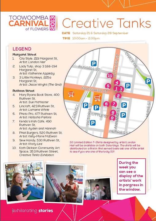 Creative Tanks in 2013, by Kelly-Marie&nbsp;McEwan