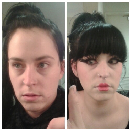 make up before after kelly marie mcewan