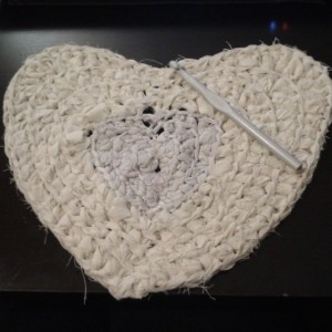 tshirt crocheted rug handmade kelly-marie