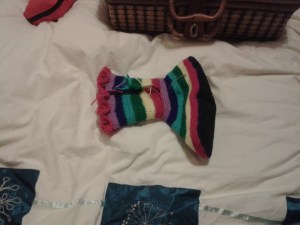 starting crocodile stitch