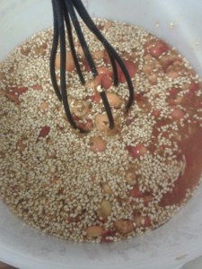 aerating rosehip homebrew wine