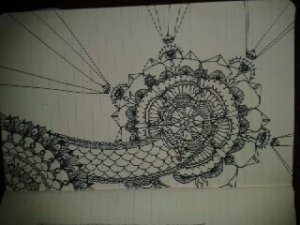 mandala diamond laser eyes