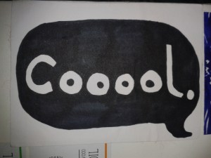 hand drawn sticker sharpie pen