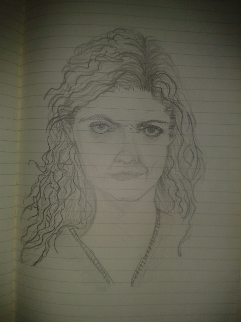 faces of meth portrait sketch pencil moleskine adrawingaday