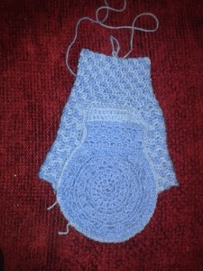 crochet ukulele cover checkboard neck pattern