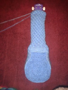 DIY ukulele carry case crochet how to