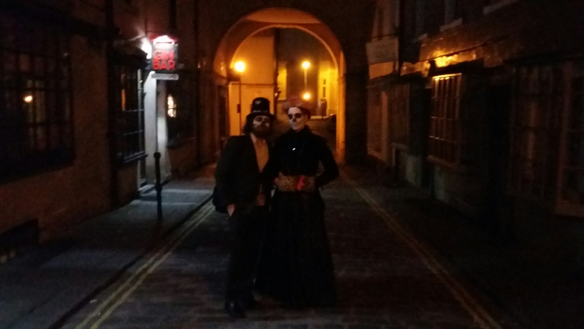 Day of the Dead photography Bath gin bar Couple Bath gin bar day of the dead costume