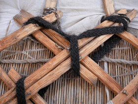 How to tie yurt frame instructions tips