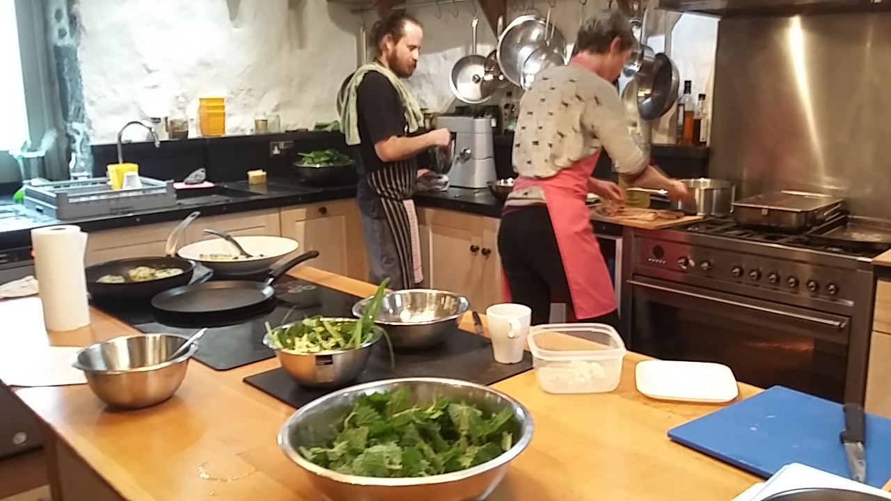 Fat Hen Cornwall cookery school workshop day